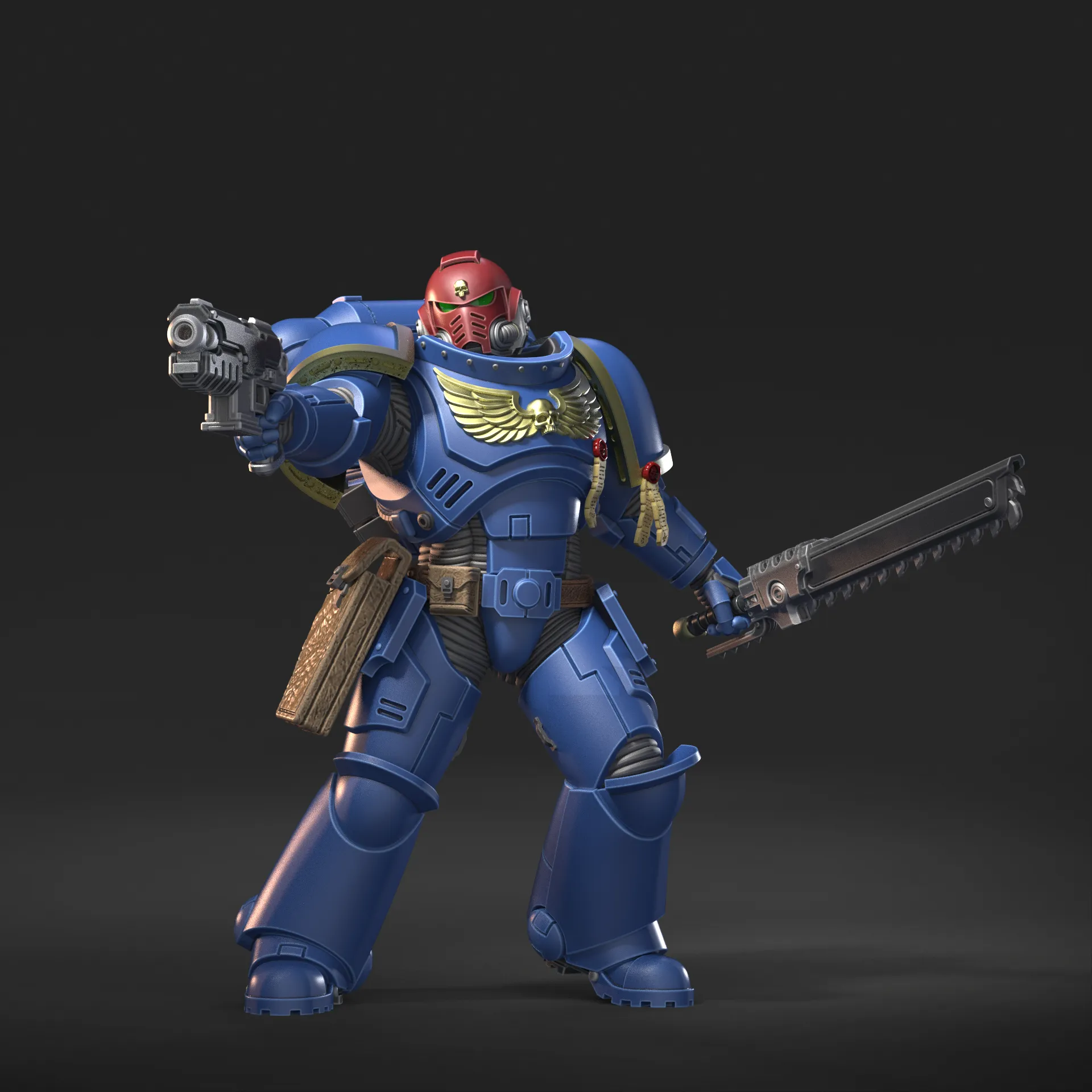 Изготовление и продажа статуэток героев из серии Warhammer 40000