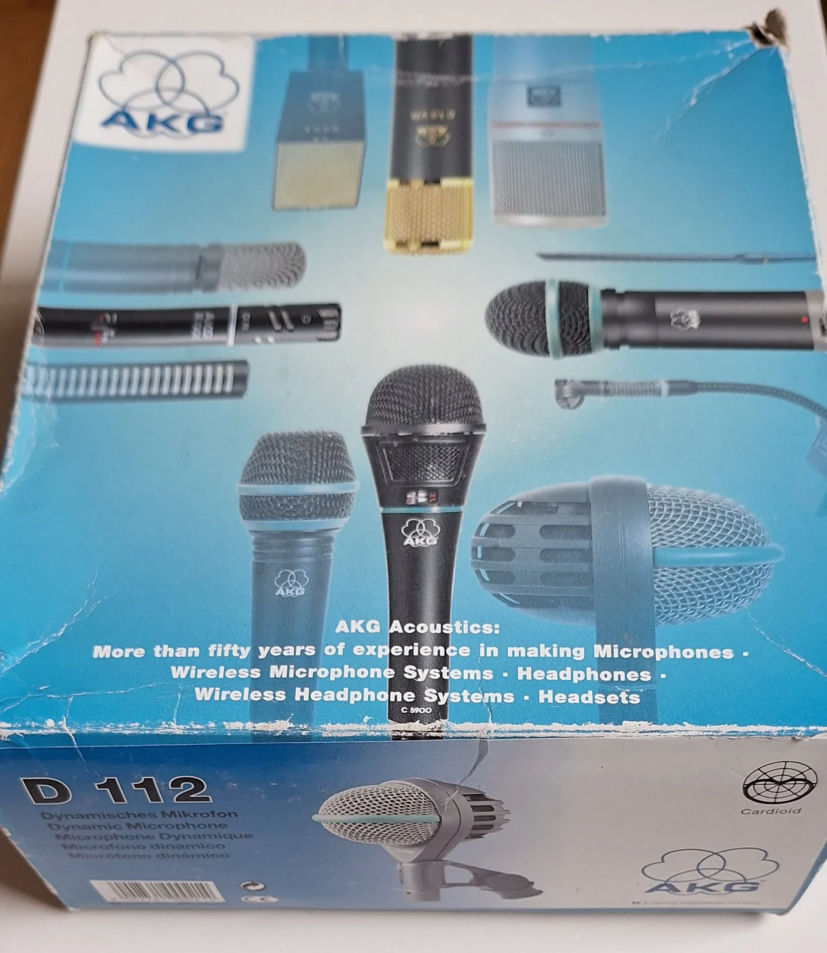 AKG D112 оригинал в коробке
