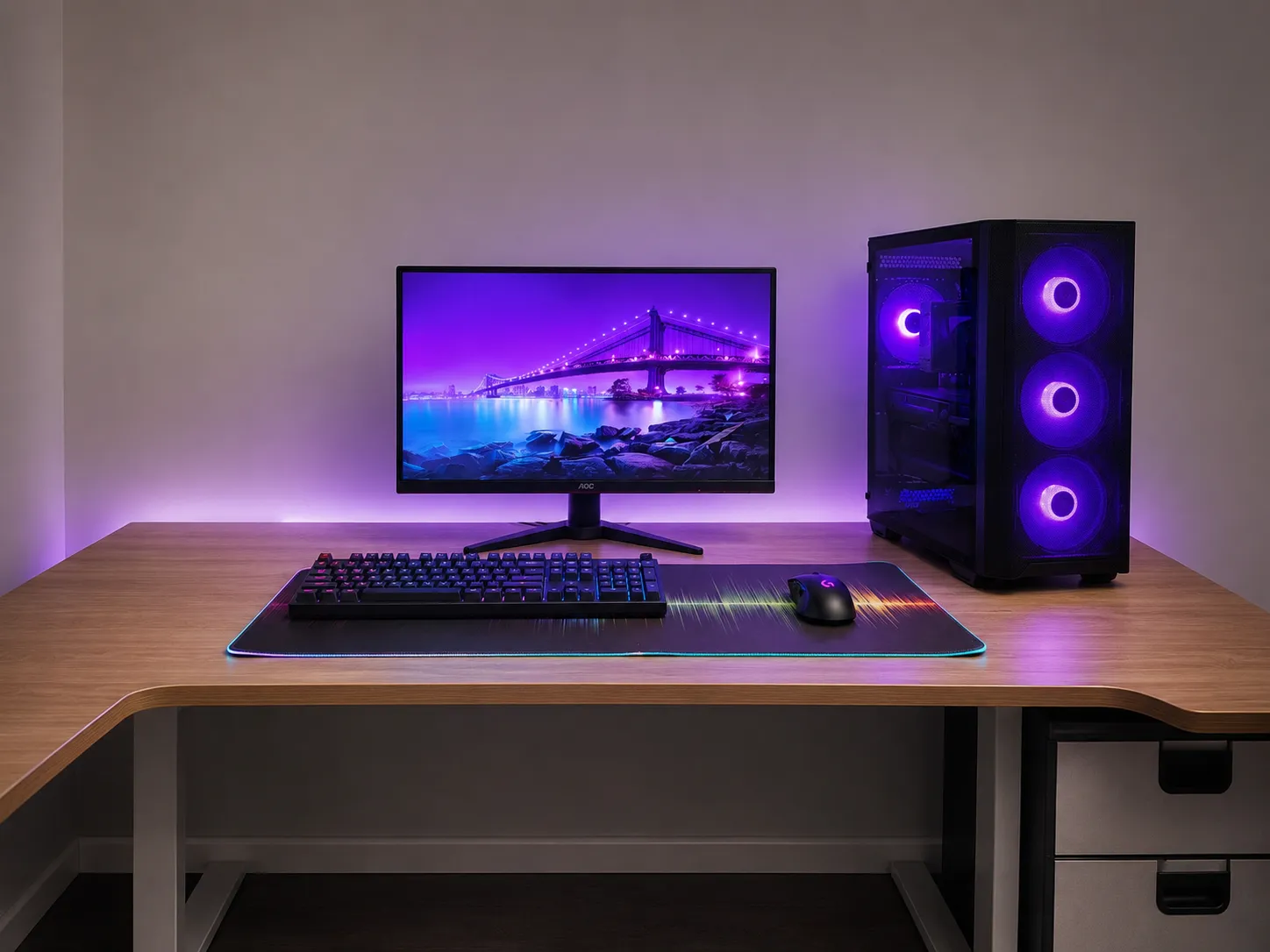 Игровой пк i3 12100/3060ti/16gb/SSD+HDD для ультра