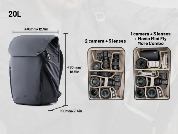 Рюкзак Pgytech OneGo 2 20L Новый